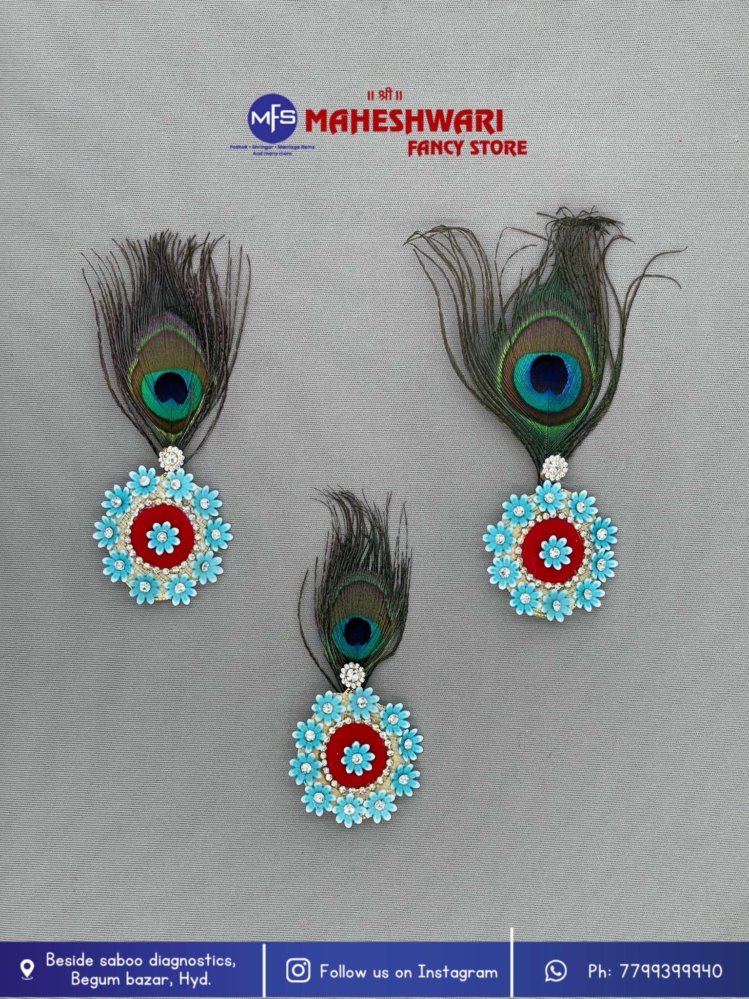 Morpankh Swagat Brooch